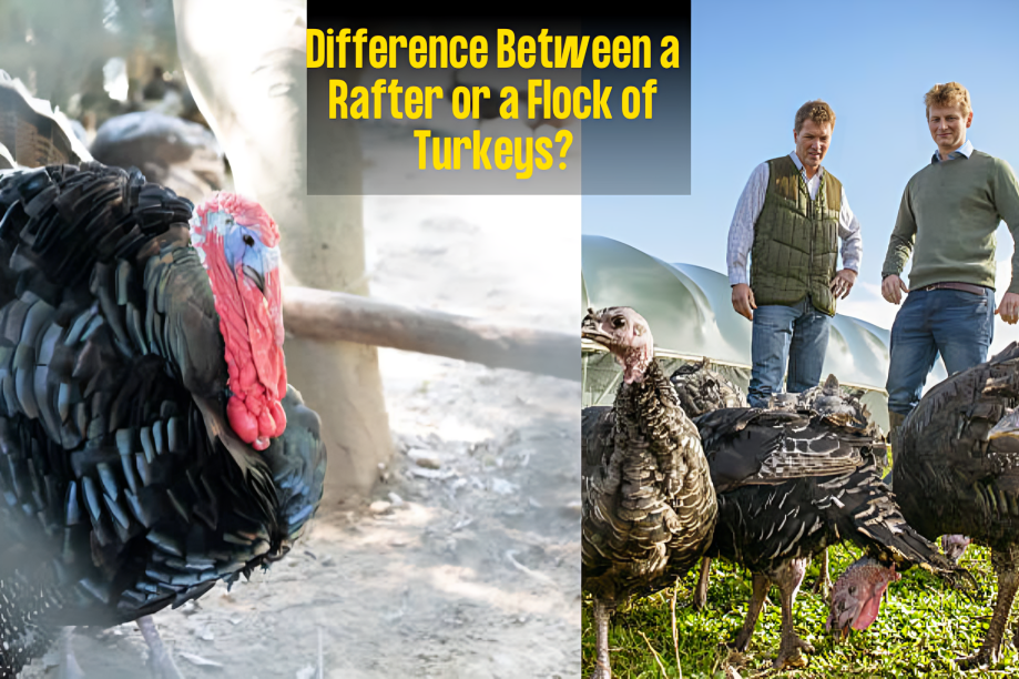 Difference Between a Rafter or a Flock of Turkeys