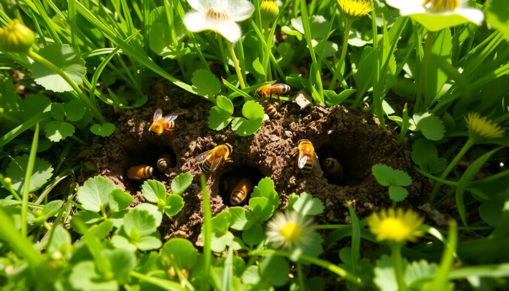 Ground Bees